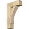 Ekena Millwork Thorton Block Rough Sawn Bracket, Douglas Fir, 4"W x 14"D x 22"H BKT04X14X22THR05RDF - alternate 1